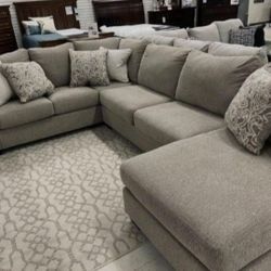3 Pieces Sectional Couch Same Day Delivery By ASHLEY 