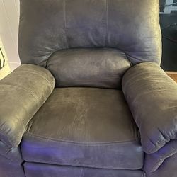 Grey Reclining Chair For Sale! 