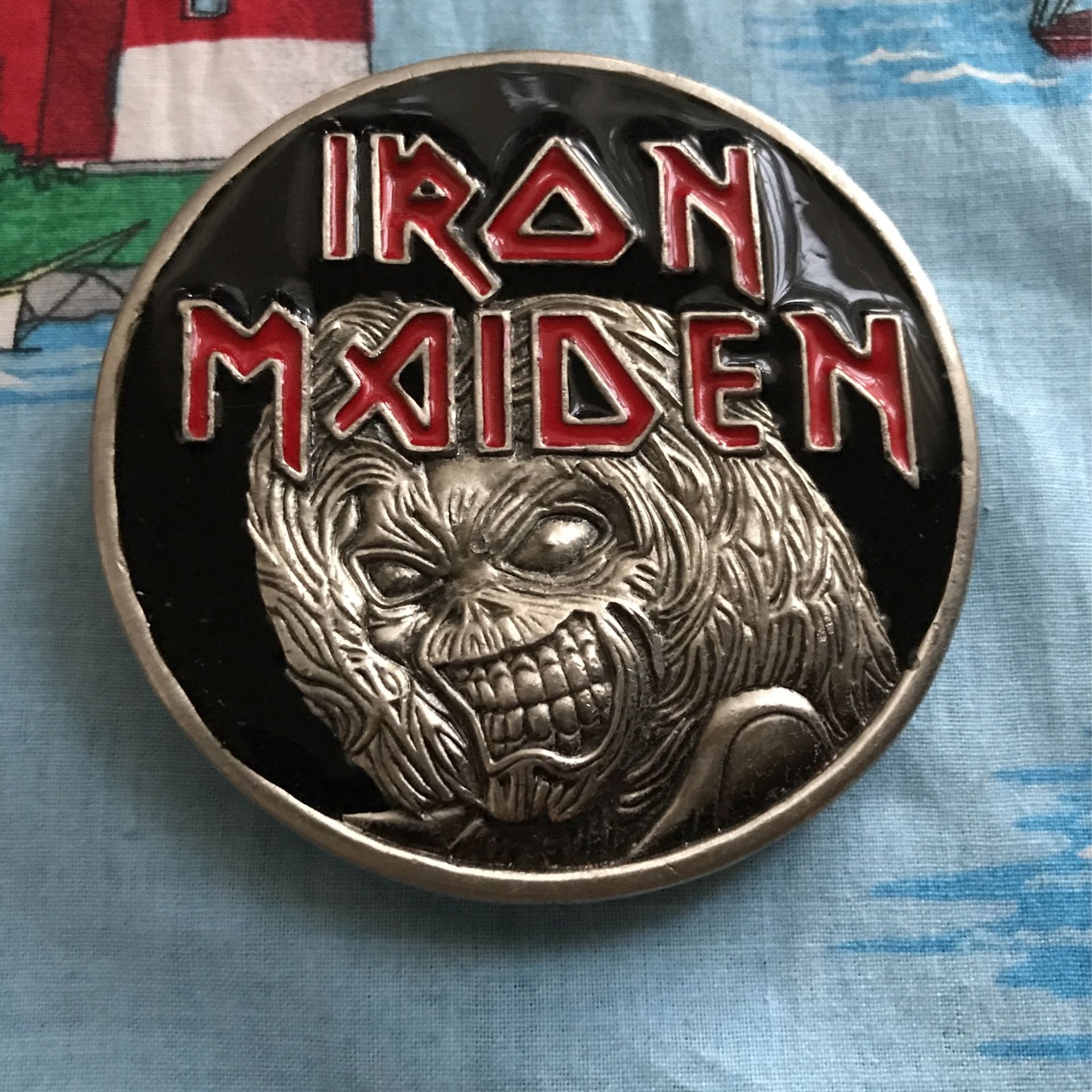 Iron Maiden Belt Buckle