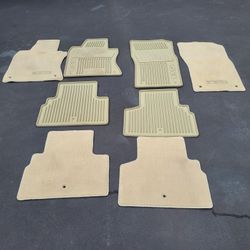 2 sets of Infiniti Q50 car floor mats