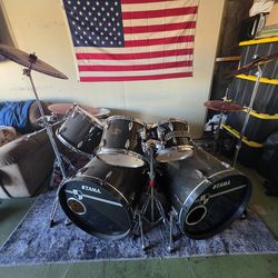 Tama Drum Set Double Bass