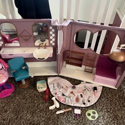 Our Generation Doll Salon Set