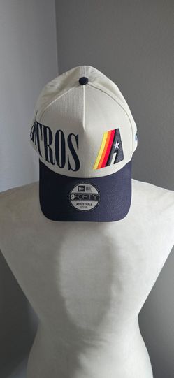 New Era Houston Astros 'Tall Text' 9FORTY A-Frame Snapback Hat
