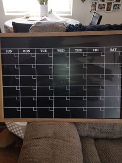 Chalkboard erasable