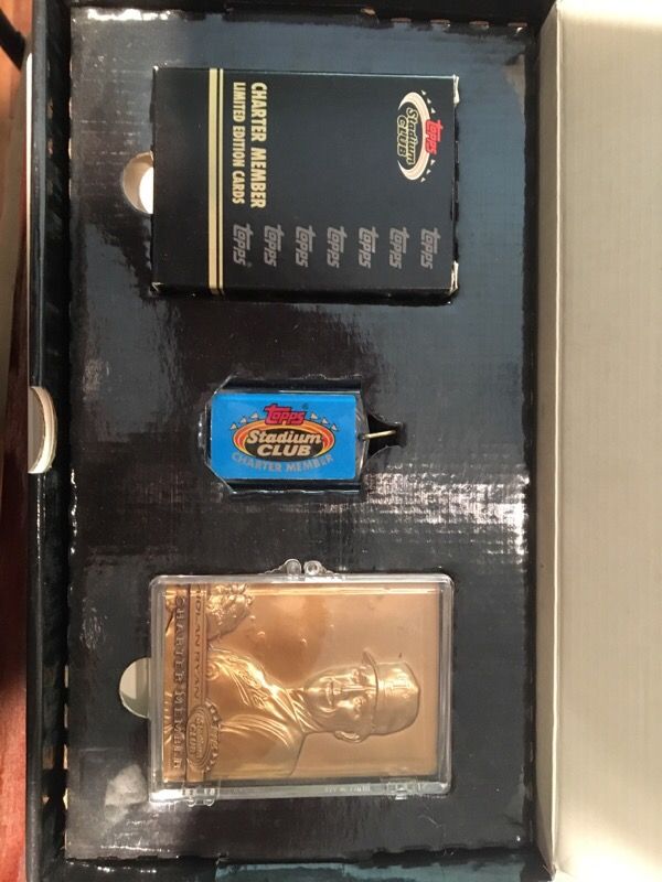 Topps stadium club Gold plated Nolan Ryan