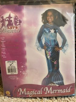 Halloween- Magical Mermaid Kids Costume 