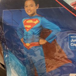 Superman Costume Child Size 6 (k0014)