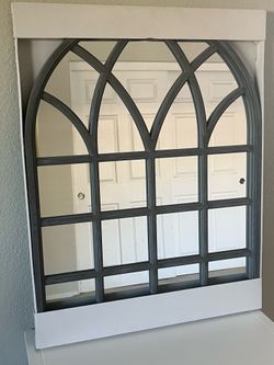 Farmhouse arched mirror