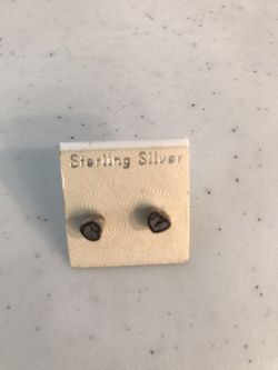 Silver and Abalone Shell Earrings