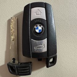 OEM BMW Smart Key Fob (contact info removed)-07 | 315MHz Siemens VDO FOCND KR35WK49127 | Used