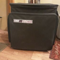  Scrapbooking bag on wheels