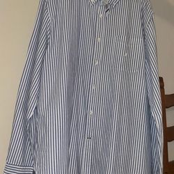 Nautica long sleeve button up shirt