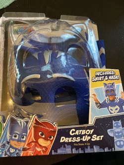 Cat boy Mask & deluxe Shirt 3-5TPJ Masks