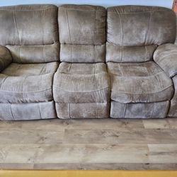 Microfiber Recljning Sofa