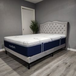 Queen Bed Frame And Mattress 