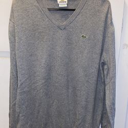 Lacoste V Neck Sweater