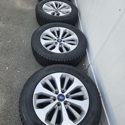 2020 FORD F150 OEM WHEELS WITH NEW TIRES