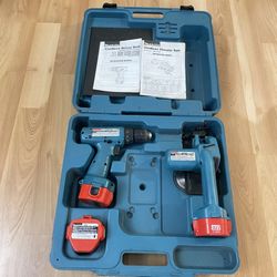 Makita Cordless 3/8” Driver Drill 6227D & 3-3/8” Circular Saw 5093D Set NO CHARGER