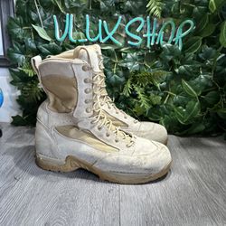 Danner Desert TFX Rough-Out Mens 11.5 Hot Tan Military 8" High Boots Coyote