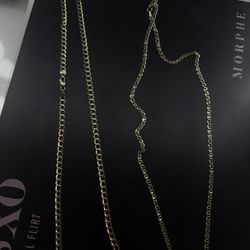 Gold Curb Chain 
