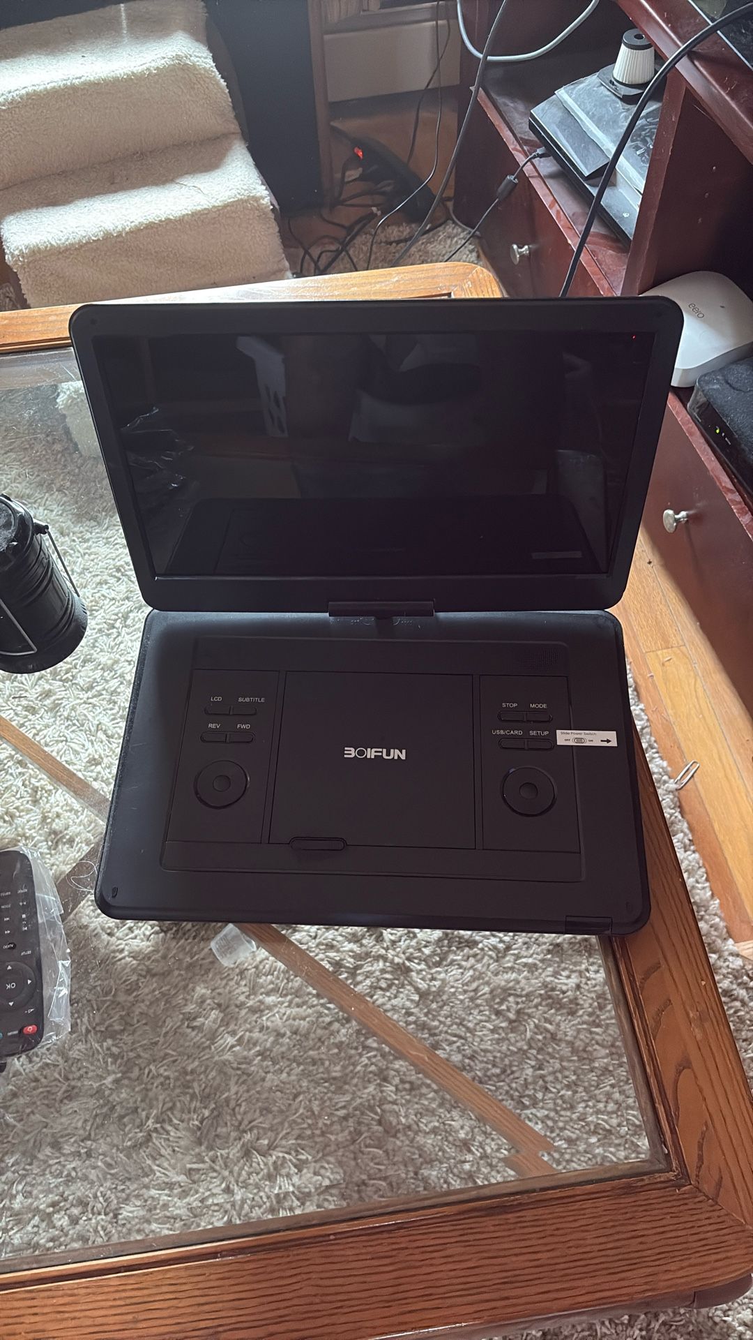 PORTABLE DVD PLAYER With Accessories!!! Like New