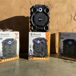 8 Inch Portable Bluetooth Speaker $55