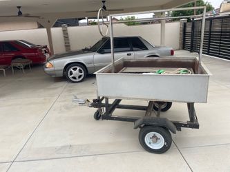 4x4 trailer 2inch grill stainless steel cooking area one use only