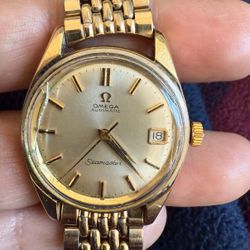 Gold Plated OMEGA SEAMASTER VINTAGE