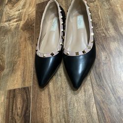Faux Valentino Rockstud Flat