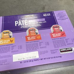 Kirkland Cat Food New in box