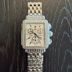Michele Deco Diamond Bezel MOP Dial