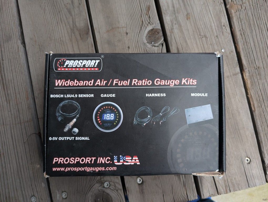 Prosport AFR/Wideband Includes EGT Sensor And Gauge