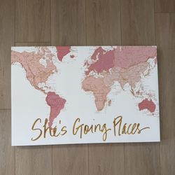 She’s Going Places Canvas Art 