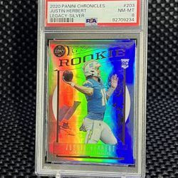⚡️2020  Justin Herbert ROOKIE SILVER!! ⚡️
