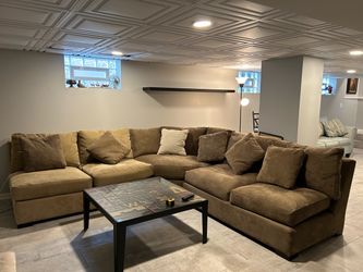 Crate & Barrel 3-piece Sectional Sofa