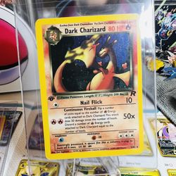 Pokemon Dark Charizard 1st Edition