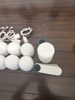 Google Nest Cam Battery Lot — 8 Cameras + Doorbell — $600 Whole Set