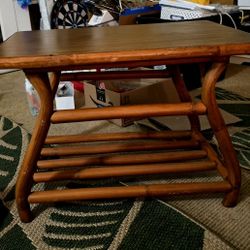 VINTAGE BAMBOO TABLE