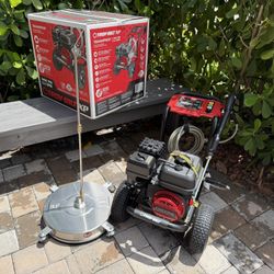 🔥 TroyBilt 3400PSI 2.3GPM Pressure Washer + Surface Cleaner 3YR WRNTY
