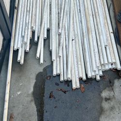 PVC PIPE 3/4” , 54 Pieces At 4 Ft Each