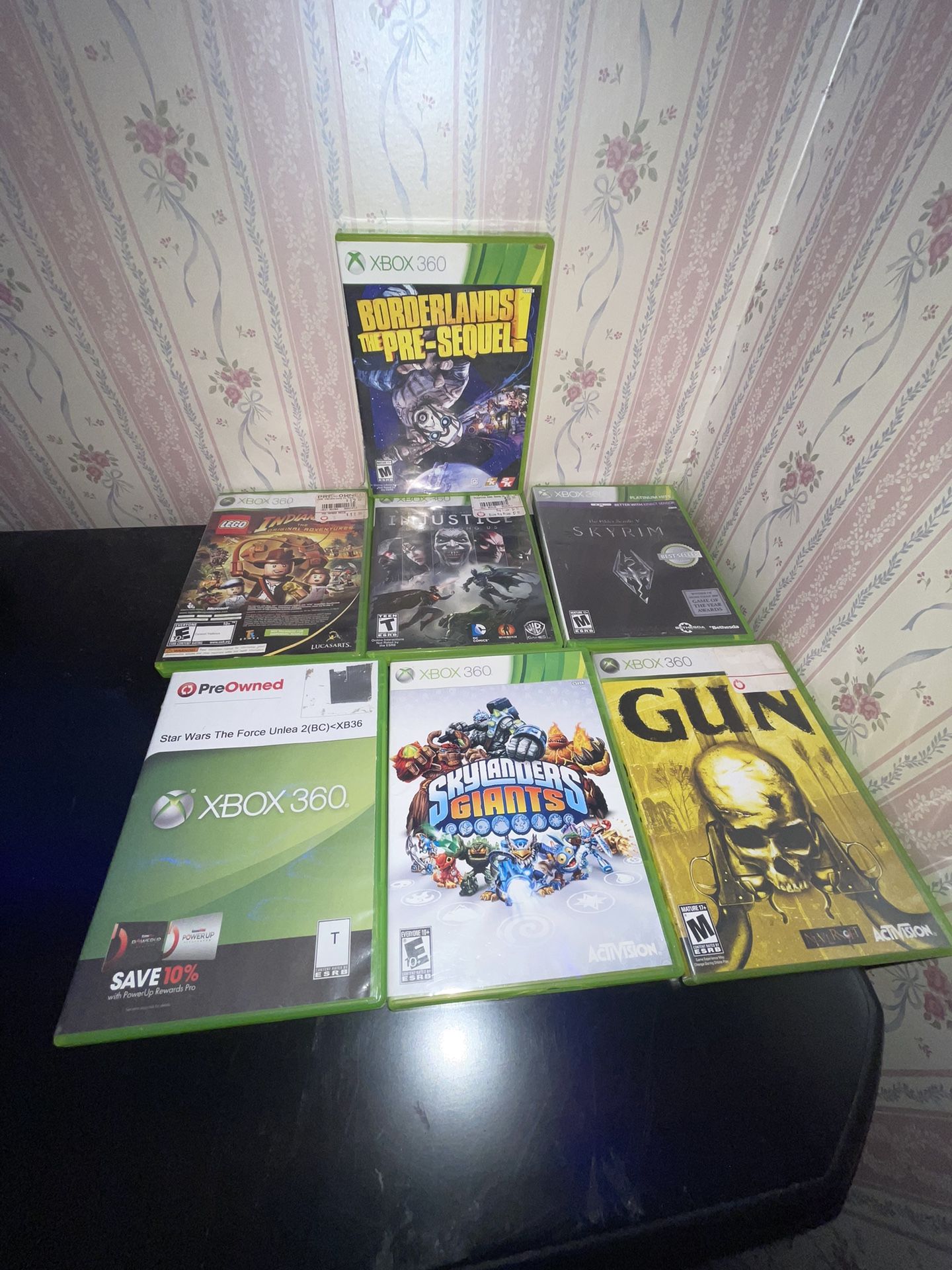 8 Xbox 360 Games Bundle