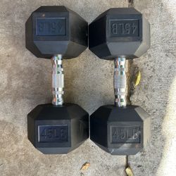 Rubber Dumbbells 