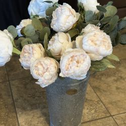 Beautiful Silk Peonies