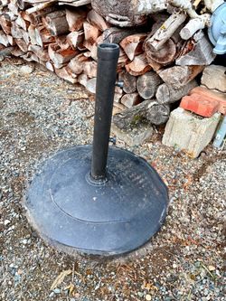 Solid Steel Umbrella Stand
