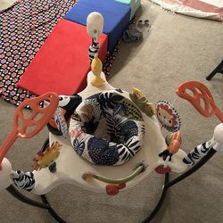 Fisher-Price Baby Bouncer Palm Paradise Jumperoo Activity Center