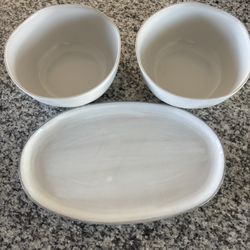 Hearth & hand serving platter and bowl - Pre Owned 