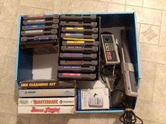 Nintendo NES Games And Parts