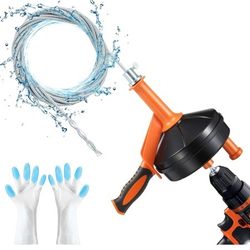 Clog Remover with Drill Adapter