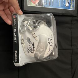 Seahawks Signed Helmet