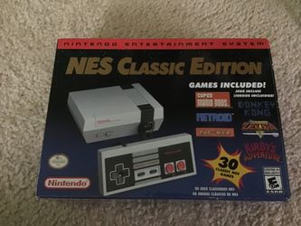 Nintendo Entertrainment system NES Classic Edition CASH ONLY